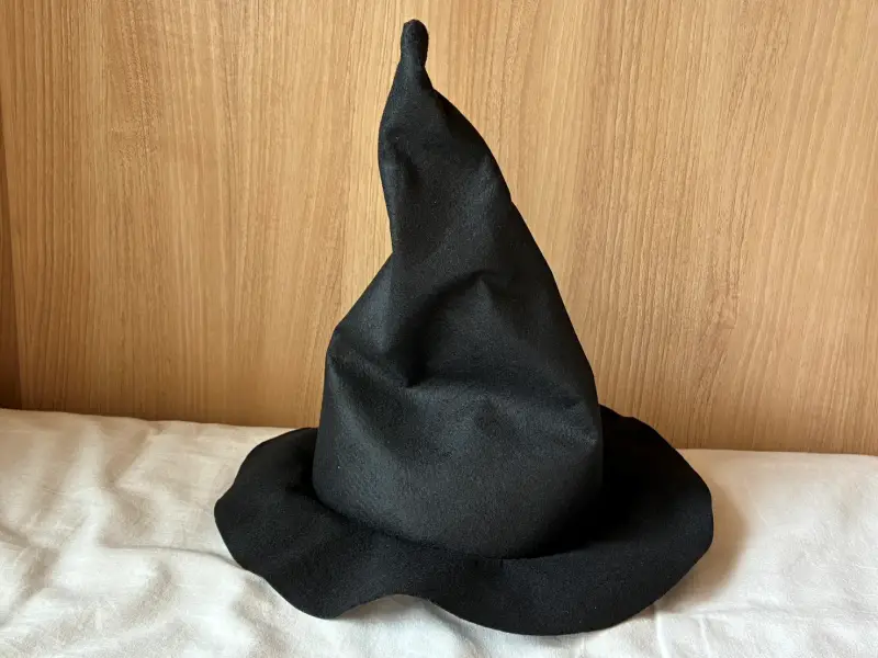 ハロウィン魔女帽子 作り方 無料型紙1