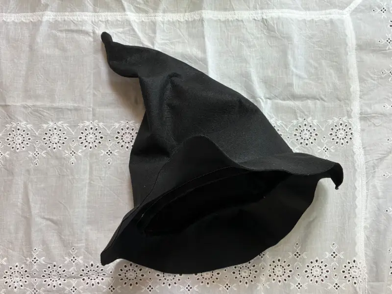 ハロウィン魔女帽子 作り方